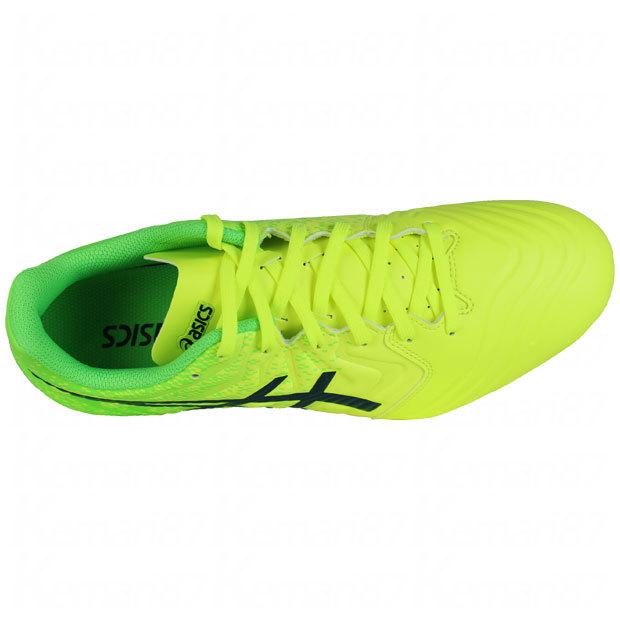 ASICS ULTREZZA CLUB 2 AI セーフティイエロー×マコブルー ASICS ULTREZZA CLUB 2 AI セーフティイエロー×マコブルー