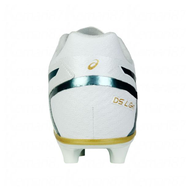 asics DS LIGHT サッカーシューズ ホワイト ASICS DSライト レギュラーフィット ホワイト×ベルベットパイン