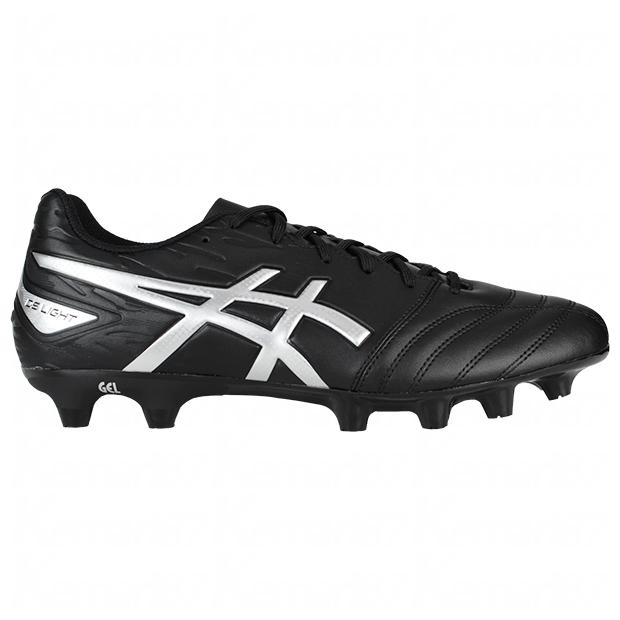 ASICS ブラック サッカーシューズ ASICS アシックス MENACE 4(ブラック×ブルー) 1111A195 009