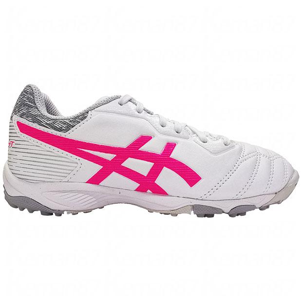 ASICS ジュニア DSライト JR GS TF ホワイト×ピンクグロウ