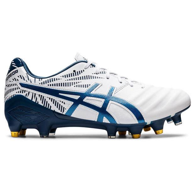 リーサルティグレオール FF ハイブリッド ホワイト×マコブルー 【asics リーサルティグレオール FF ハイブリッド ホワイト×マコブルー 【asics