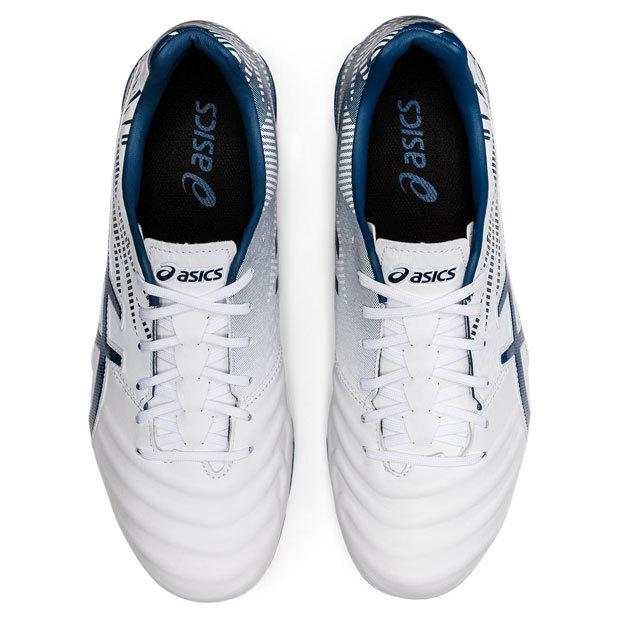 リーサルティグレオール FF ハイブリッド ホワイト×マコブルー 【asics リーサルティグレオール FF ハイブリッド ホワイト×マコブルー 【asics