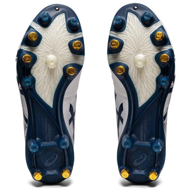リーサルティグレオール FF ハイブリッド ホワイト×マコブルー 【asics リーサルティグレオール FF ハイブリッド ホワイト×マコブルー 【asics