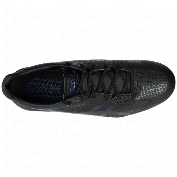 ASICS（アシックス） メナス 4 ブラック×プリズムブルー 【asics