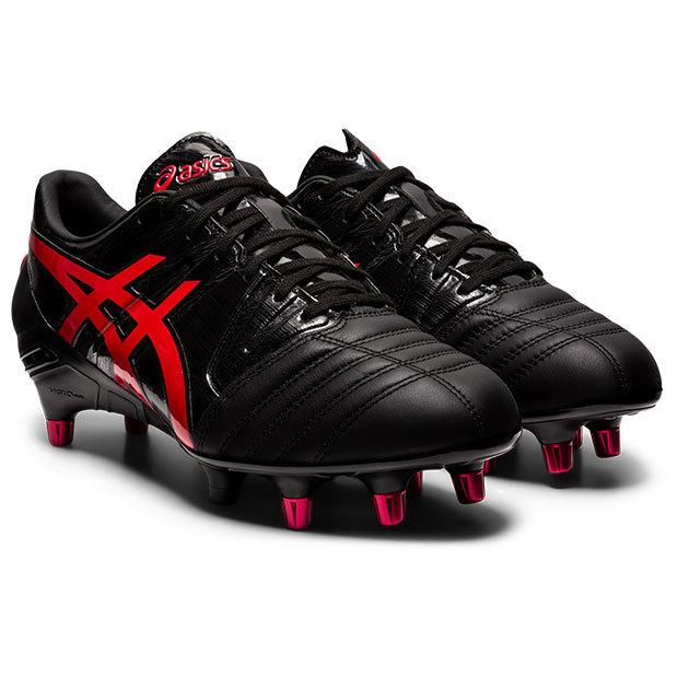 ASICS ゲルリーサル タイト ファイブ ブラック×クラシックレッド