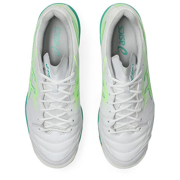 ASICS（アシックス） デスタッキ K FF ホワイト×イルミネートグリーン
