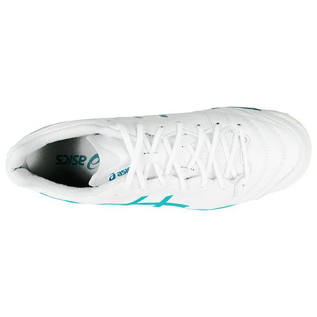 ASICS（アシックス） デスタッキ K FF TF ホワイト×シーグラス 【asics