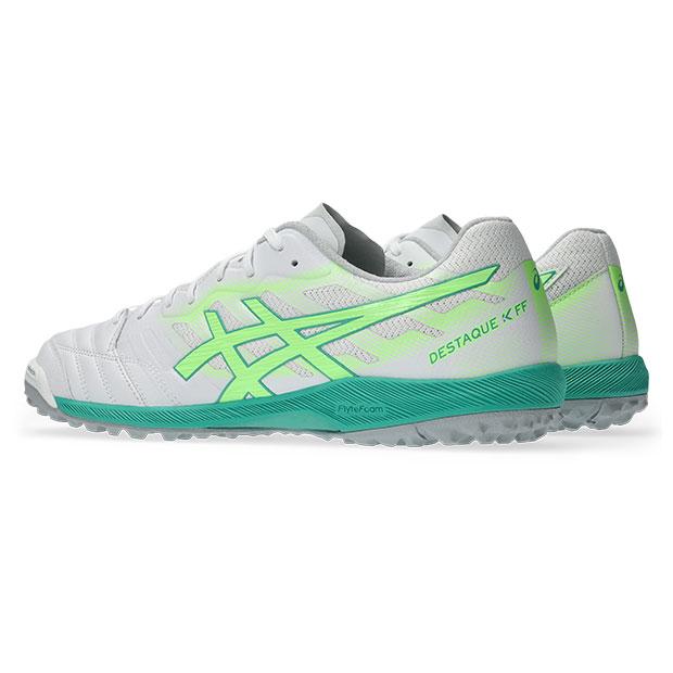 ASICS（アシックス） デスタッキ K FF TF ホワイト×イルミネート