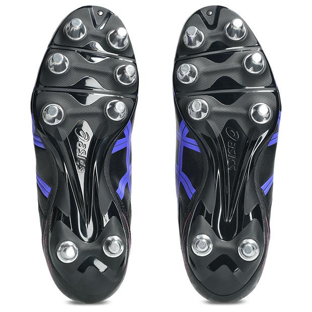 爆買!! リーサル タックル　ブラック×コバルトバースト　【asics|アシックス】ラグビー取替式スパイク1111a263-002の画像