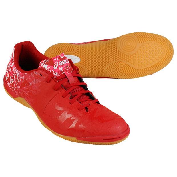 アシックス TOQUE レッド フットサルシューズ 27cm ASICS】 アシックス