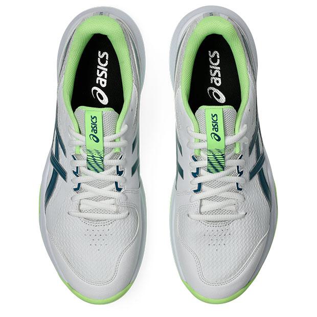 爆買!! ゲルピーク 3　ホワイト×ダークティール　【asics|アシックス】ハンドボールシューズ1113a057-103の画像