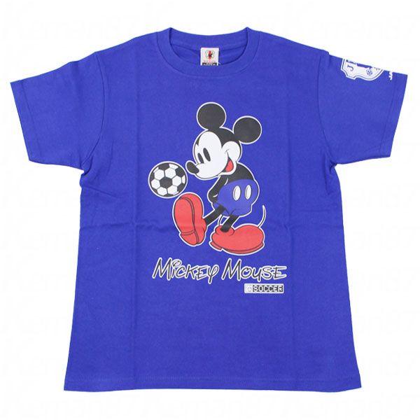 ジュニア 日本代表 2014 ミッキーマウス半袖Tシャツ　II　サッカーフットサルウェアー11419182｜kemari87