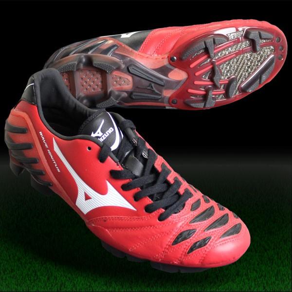 MIZUNO（ミズノ） ウエーブイグニタス 2 MD レッド×ホワイト 【MIZUNO