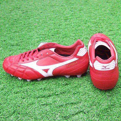 MIZUNO エストレーラ MD レッド×ホワイト 【MIZUNO|ミズノ
