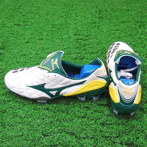 MIZUNO ウエーブブレード2 MD スーパーホワイトパール×グリーン