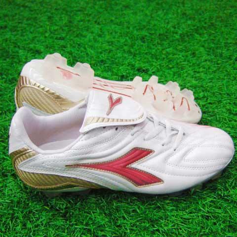 DIADORA マキシマスLT RTX14 ホワイト×ゴールド×レッド