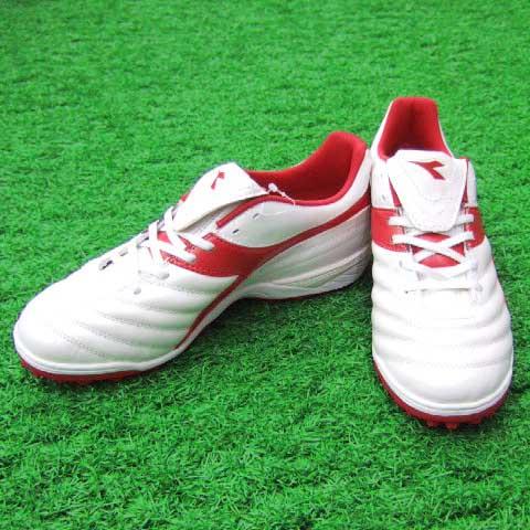 DIADORA（ディアドラ） ブラジルR TF J ホワイト×レッド 【diadora