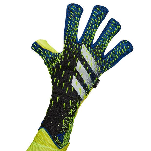 プレデターグローブ PRO フィンガーセーブ ブラック×チームロイヤルブルー 【adidas|アディダス】サッカーゴールキーパーグローブ14912-g プレデターグローブ PRO フィンガーセーブ ブラック×チームロイヤルブルー 【adidas|アディダス】サッカーゴールキーパーグローブ14912-g