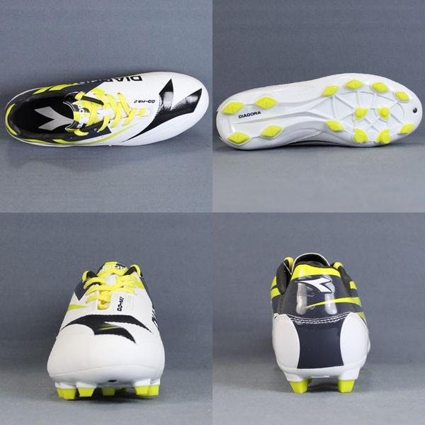 ディアドラ　サッカー スパイクシューズ ホワイト イエロー　28cm DIADORA（ディアドラ） DIADORA Brasil Elite Tech GR ITA LPX FG