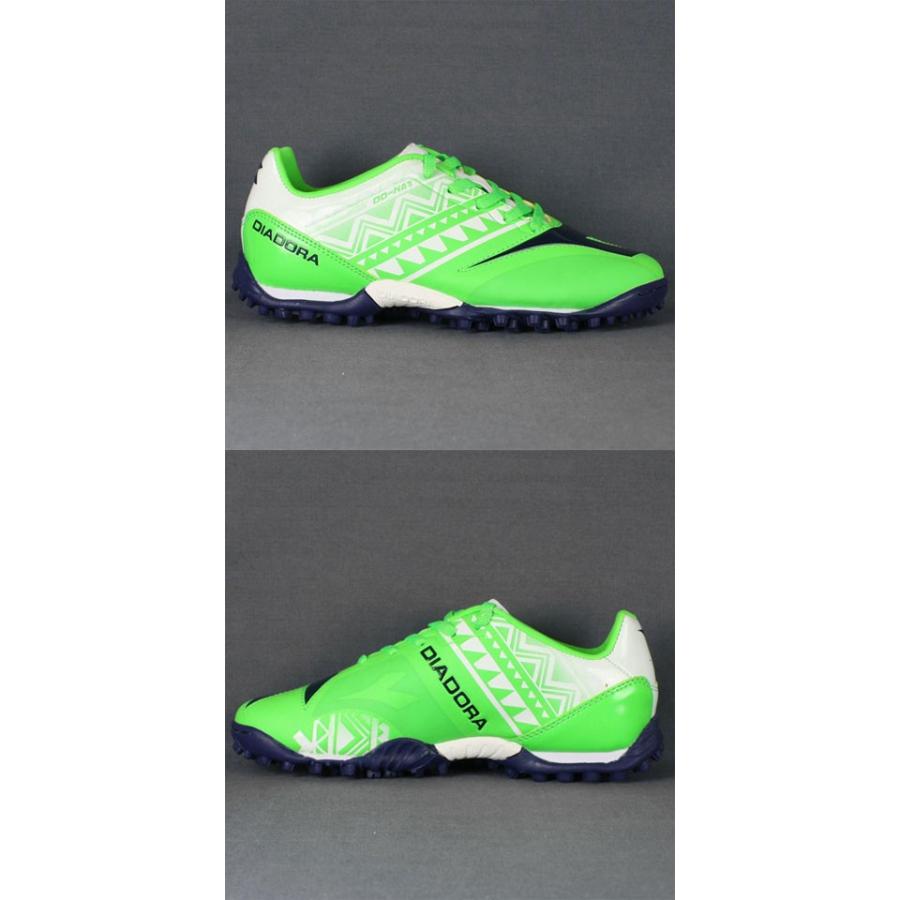 DIADORA（ディアドラ） ジュニア DD-NA 3 R TF JR グリーン×ホワイト