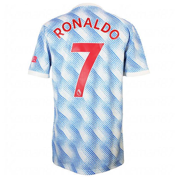 マンチェスターユナイテッド21-22アウェイユニフォーム　背番号7 ロナウド adidas マンチェスターユナイテッド 21-22 アウェイ 半袖