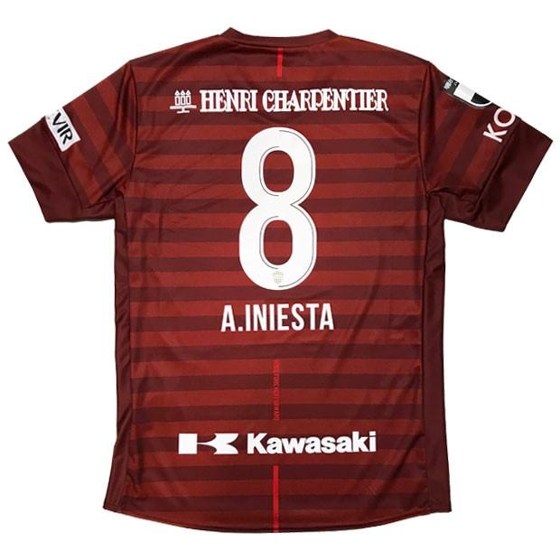 ヴィッセル神戸 19 ホーム 半袖レプリカユニフォーム 8 イニエスタ Asics アシックス クラブチームレプリカウェアー2103a004 6 Kemari87 Paypayモール店 通販 Paypayモール