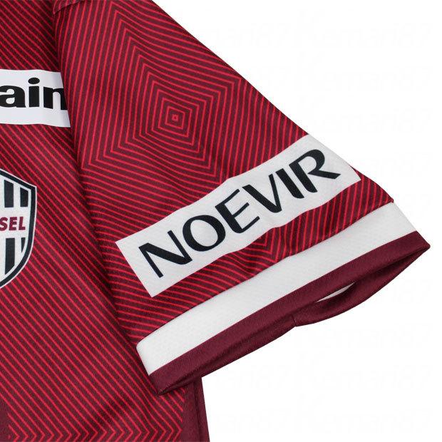 ASICS ヴィッセル神戸 2022 ホーム 半袖レプリカユニフォーム 8