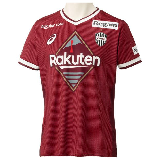 ASICS（アシックス） ヴィッセル神戸 2022 ホーム 半袖レプリカ