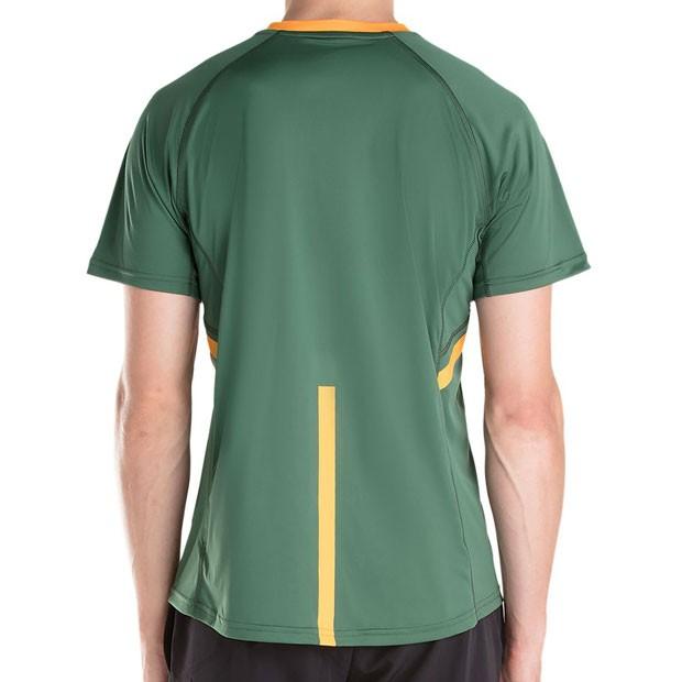 asics - 南アフリカ スプリングボクス ホームサポーターラグビーTシャツ 南アフリカ代表 スプリングボクス 23/24 UNITY Tシャツ