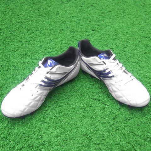 ディアドラ　レジスタ10 MD PU カンガルーレザー ワイドラスト 26cm DIADORA（ディアドラ） レジスタ10 MD PU ホワイト×ブルー 【diadora