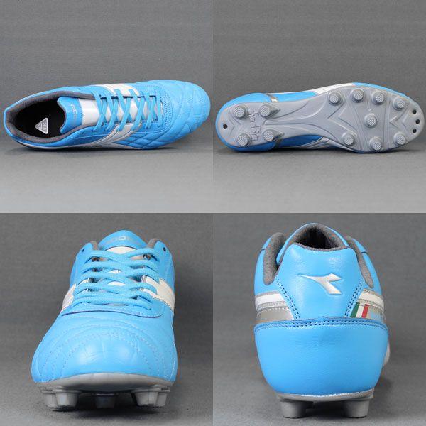 DIADORA（ディアドラ） レジスタ 3 K MD PU サックス×ホワイト
