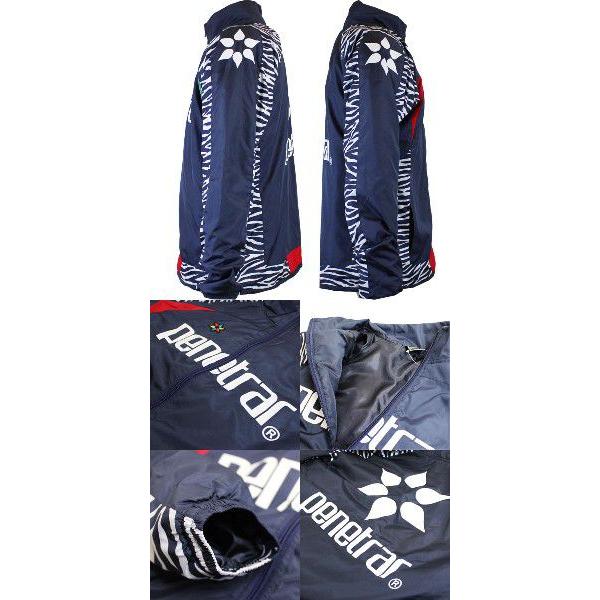 penetrar（ペネトラール） ゼブラ中綿ジップアップピステ 【penetrar