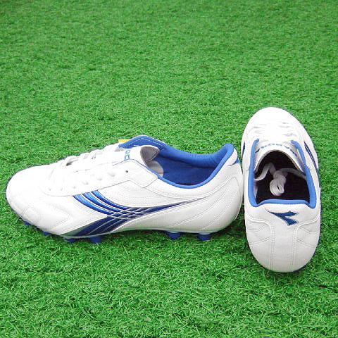 DIADORA ファンタジスタ MD PU ホワイト×ブルー 【diadora DIADORA ファンタジスタ MD PU ホワイト×ブルー 【diadora