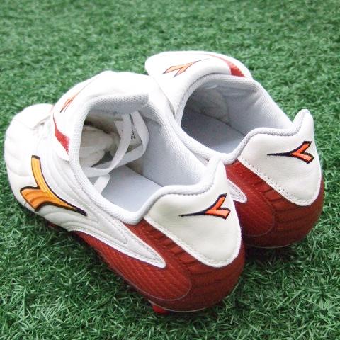 DIADORA（ディアドラ） イタリカ MD PU ホワイト×レッド 【diadora