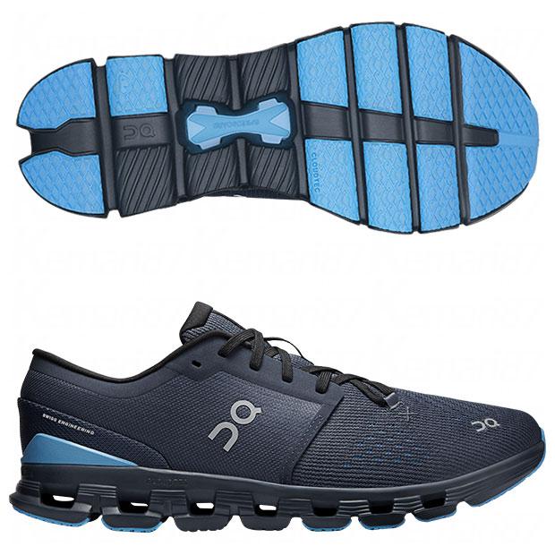 On（オン） Cloud X 4 クラウドエックス 4 ランニング ネイビー
