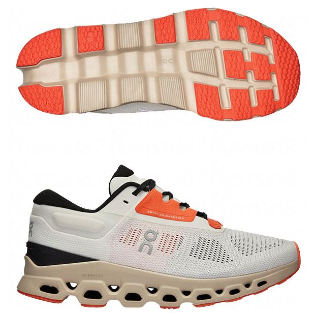 レディース|Cloudstratus|3|クラウドストラトス|3|オン|ランニング　アンダイドホワイト×サンド　【On|オン】ランニングシューズ3wd30121148-uwtsnd On（オン） レディース Cloudstratus 3 クラウドストラトス 3