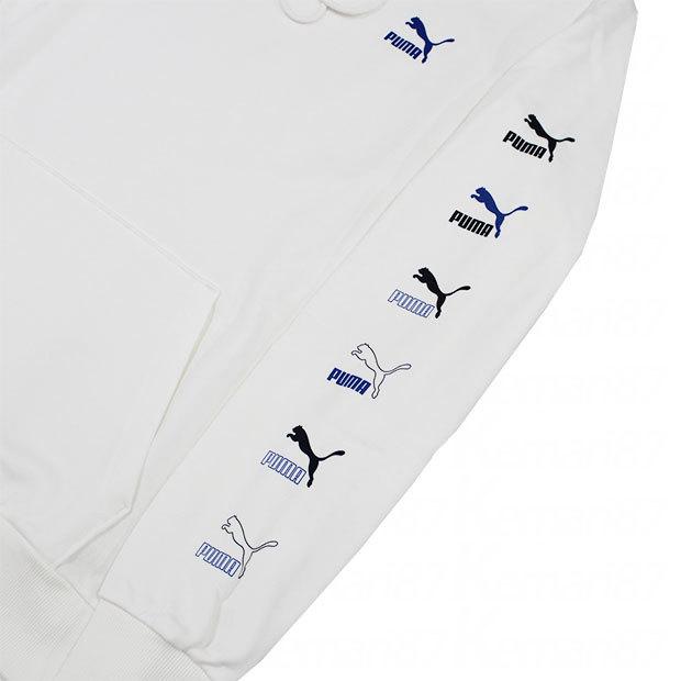 PUMA（プーマ） CLASSICS スウェットプルオーバー ホワイト 【PUMA
