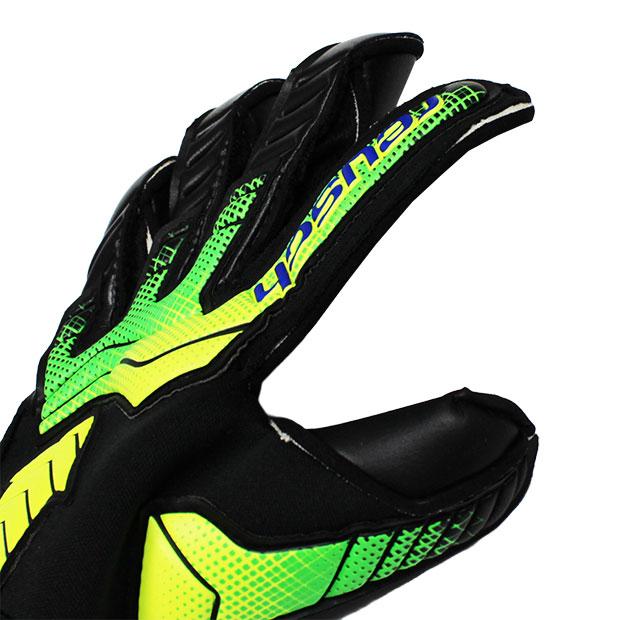 アトラクト AB1 ゴールド X　ブラック×セーフティイエロー　【reusch|ロイッシュ】サッカーフットサルゴールキーパーグローブ5560964-7052 reusch（ロイシュ） アトラクト AB1 ゴールド X ブラック×セーフティ