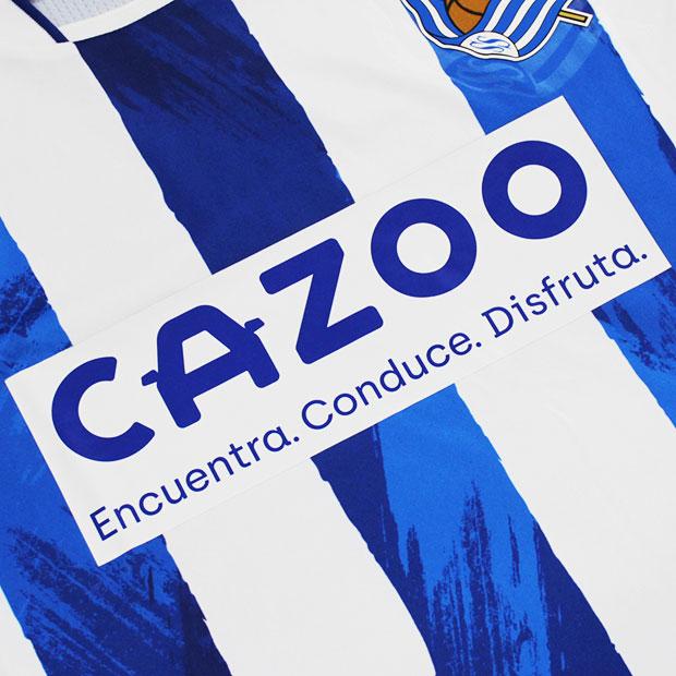 02-03(H) レアル・ソシエダ　ユニフォーム　半袖　デッドストック レアル・ソシエダ | MIZOAK SPORTS（ミゾークスポーツ）