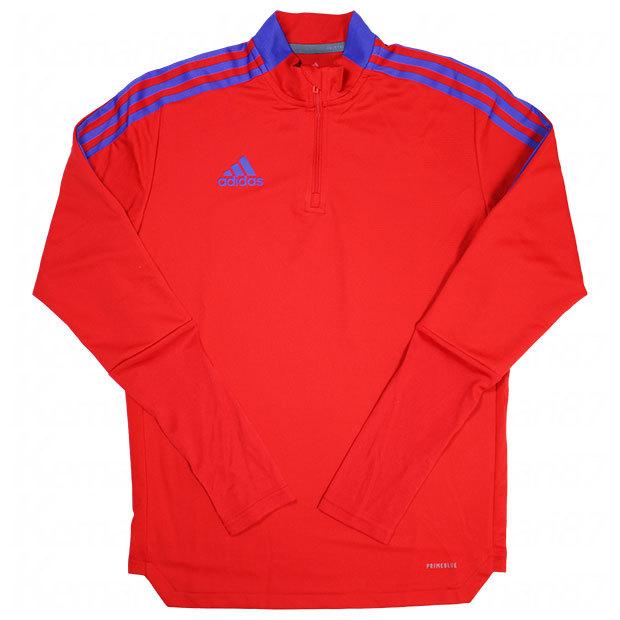 adidas（アディダス） TIRO トレーニングトップ PB スカーレット