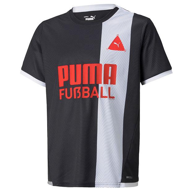 ジュニア Fussball Hybrid Park 半袖シャツ Jr プーマブラック Puma プーマ サッカーフットサルジュニアウェアー Kemari87 Paypayモール店 通販 Paypayモール