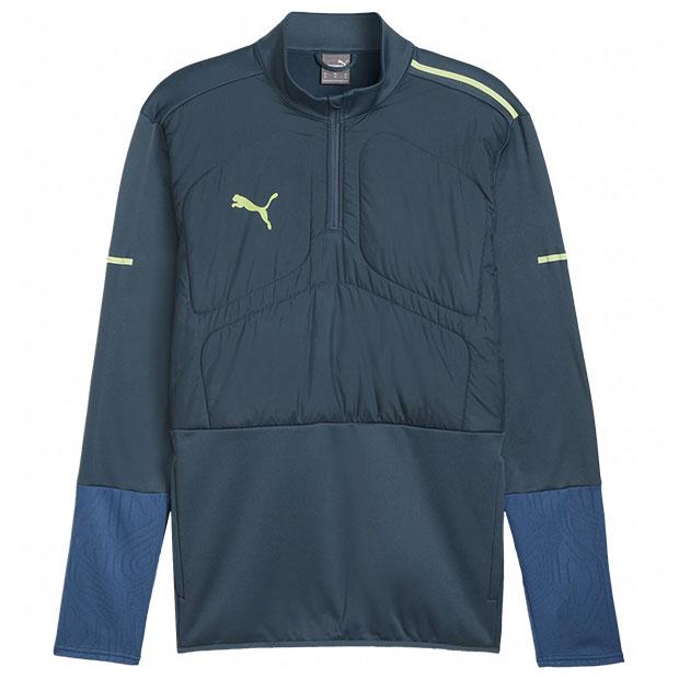 西武台サッカーウェア　ウォーマー　練習着　移動着　プーマ PUMA（プーマ） INDIVIDUALWINTERIZED 1/4トップ 【PUMA|プーマ