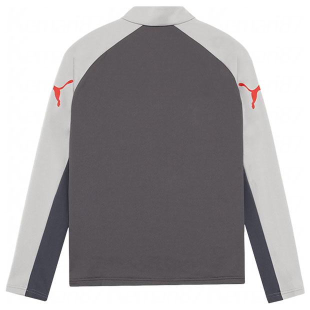 PUMA（プーマ） INDIVILIGA 1/4 ジップトップ グレー 【PUMA|プーマ