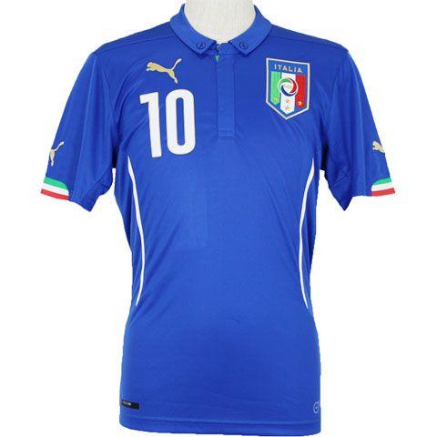 PUMA イタリア代表 2014 ホーム 半袖レプリカユニフォーム 10.ロベルト