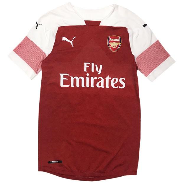 【希少長袖】アーセナル 18/19 PUMA ホームユニフォーム (サイズ: L PUMA アーセナル 18/19 ユニフォーム ホーム 半袖