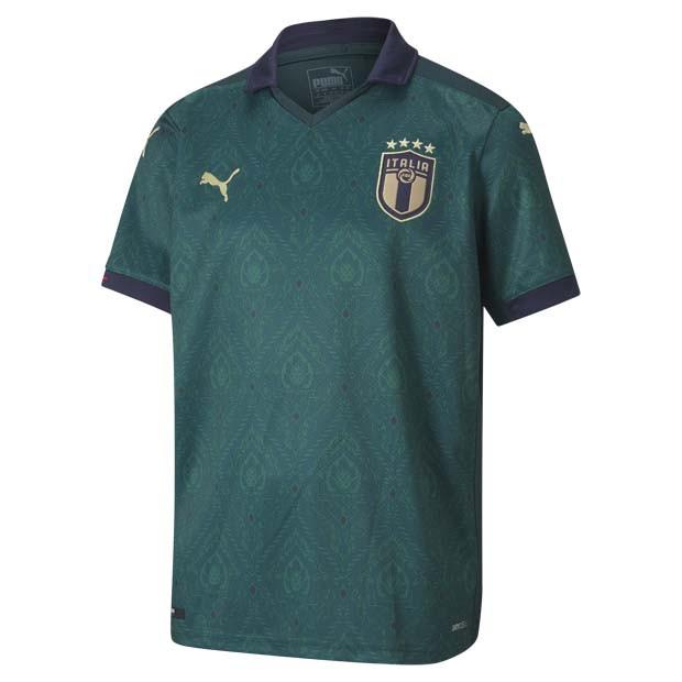 ジュニア イタリア代表 FIGC RENAISSANCE 半袖レプリカユニフォーム ポンデローザパイン 【PUMA|プーマ】ナシ