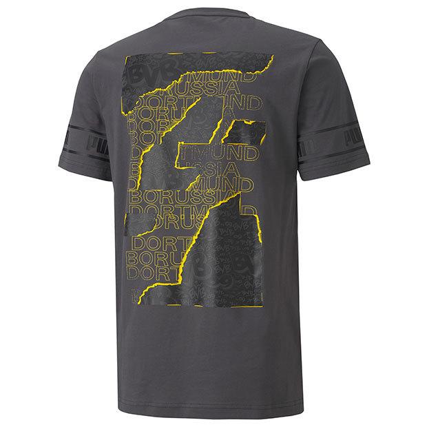 ドルトムント Ftblculture 市場 半袖シャツ グレー プーマ クラブチームウェアー 05 Puma