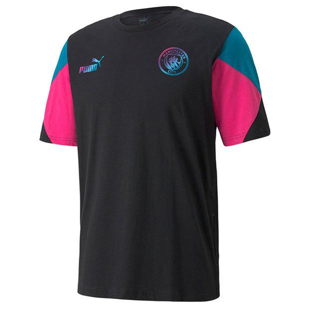 マンチェスターシティ Ftblculture 半袖tシャツ 公式の プーマブラック プーマ Puma 499円 クラブチームウェアー 122