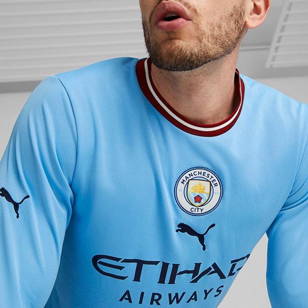 PUMA マンチェスターシティ 22-23 ホーム 長袖レプリカ