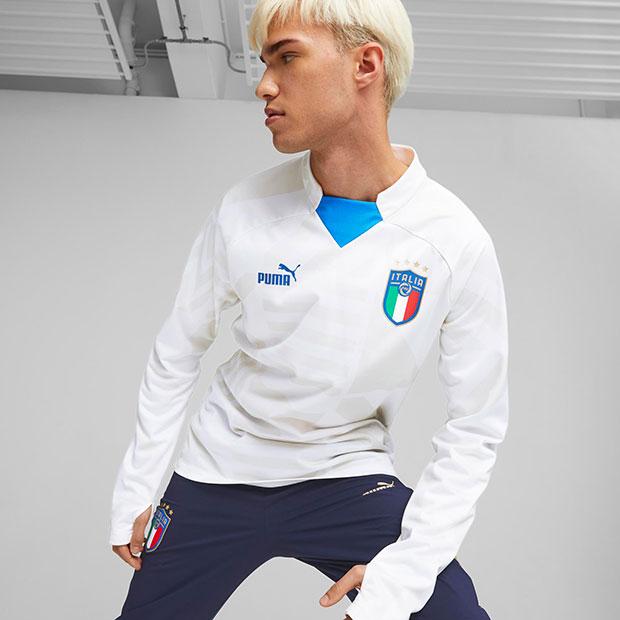 [プーマ] 欧州 クラブチーム ACM PM ニットトップ PUMA（プーマ） イタリア代表 アウェイ PM ニットトップ 【PUMA|プーマ